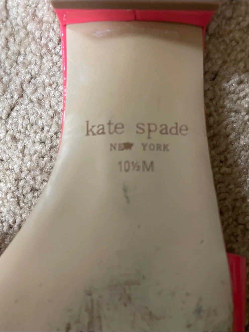 Kate Spade Farrow Patent Leather Sandals - Size 10.5